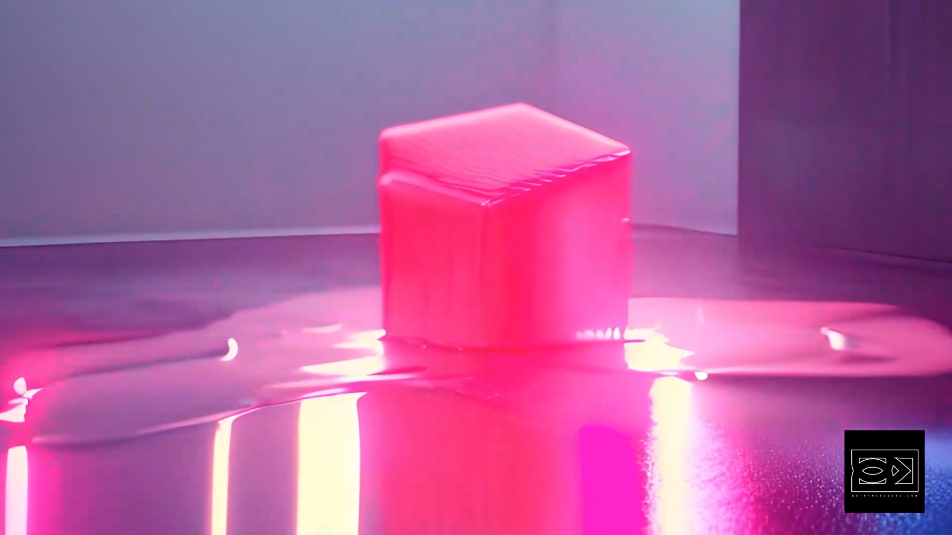 Painted cube in SOLEIDE experimental AI film by Dothy Moroders 02 Painted cube in SOLEIDE experimental AI film by Dothy Moroders 02