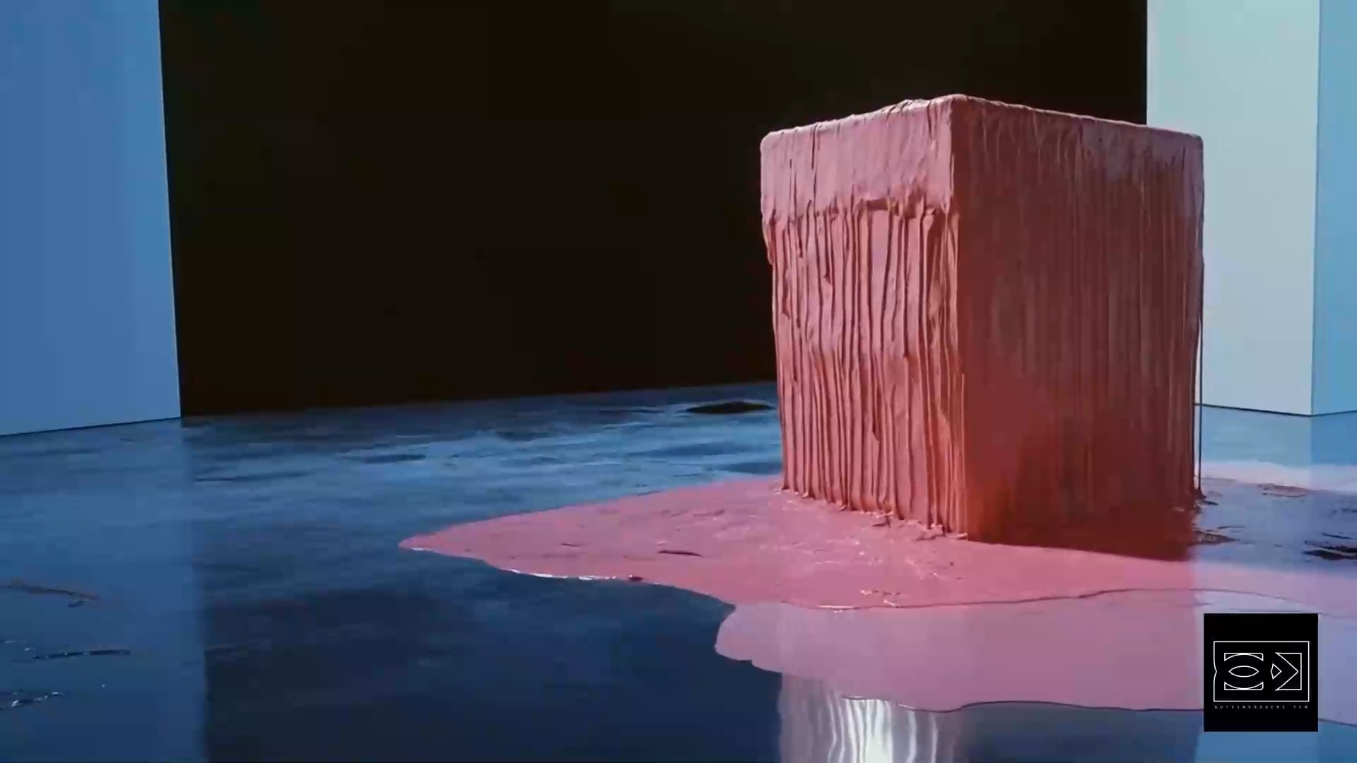 Painted cube in SOLEIDE experimental AI film by Dothy Moroders 03 Painted cube in SOLEIDE experimental AI film by Dothy Moroders 03
