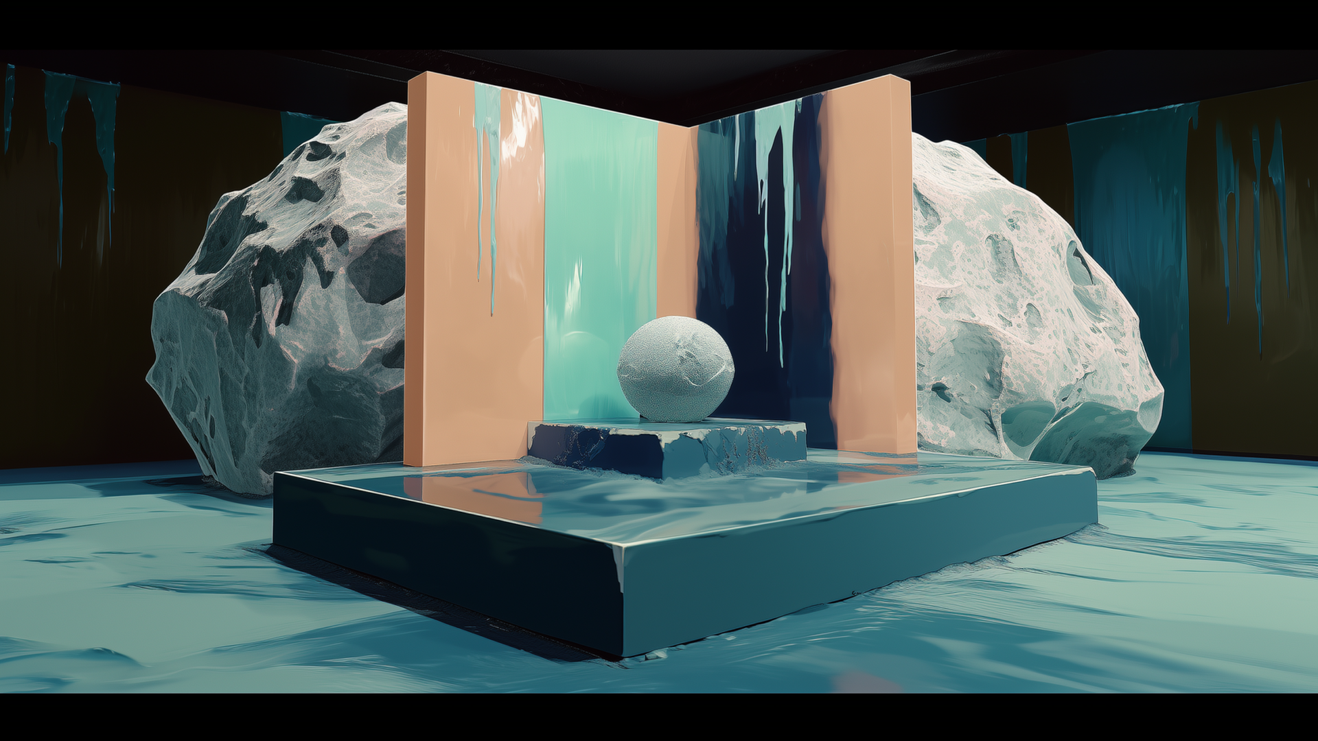 Fluid Boundaries AI art film – main still frame 01 Fluid Boundaries AI art film – main still frame 01
