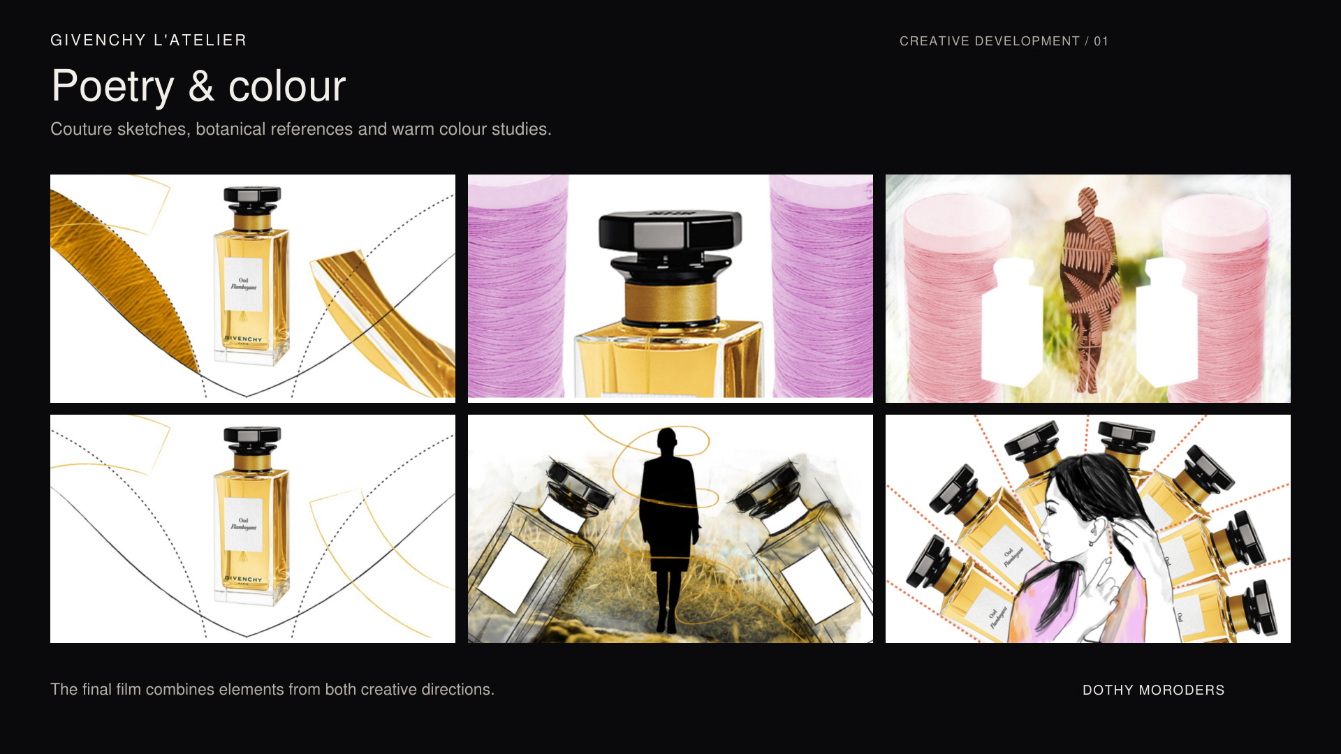 Givenchy L’Atelier — fragrance film still 2