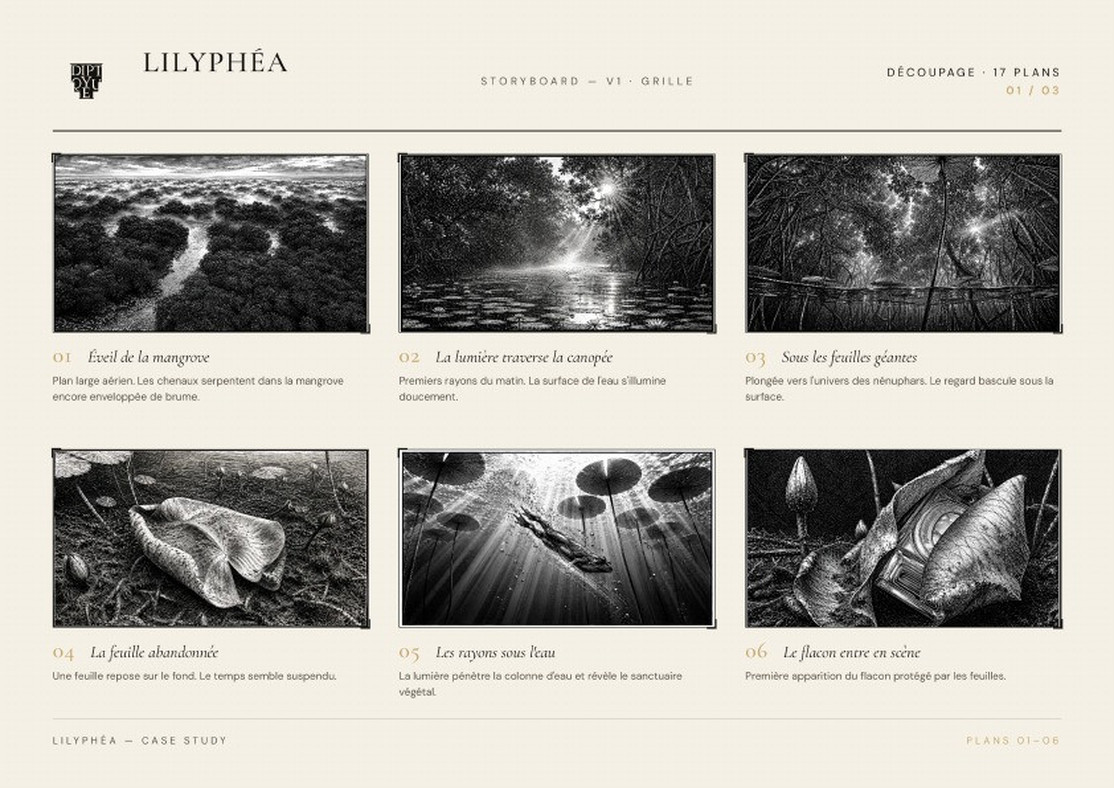 LILYPHÉA luxury fragrance spec film by Dothy Moroders