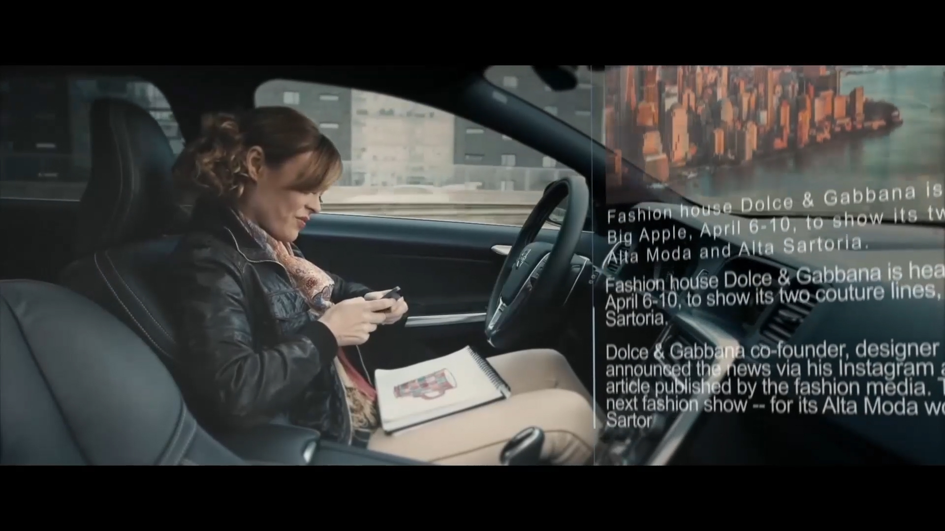 Selected frame 2 from Dothy Moroders’ corporate showreel